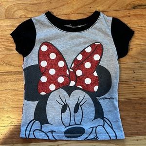 Disney parks Minnie Mouse girls shirt